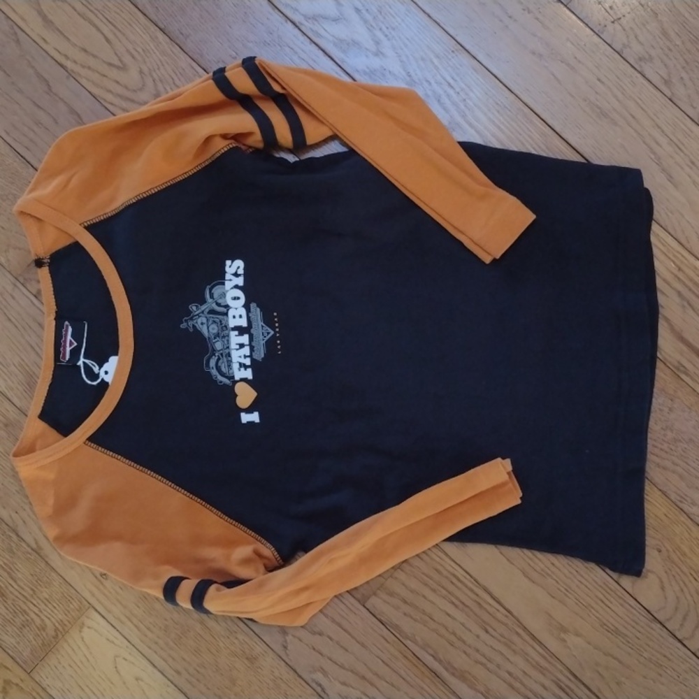 Women's 3/4 sleeve Harley Davidson top